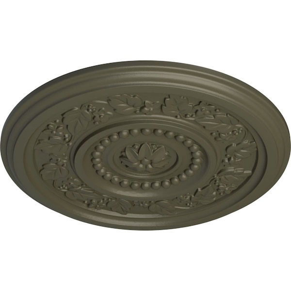 Marseille Ceiling Medallion (Fits Canopies Up To 4 1/4), Hnd-Painted Witch Hazel, 16 1/8OD X 5/8P